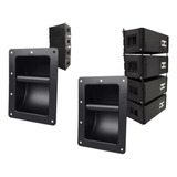 Par Alça Grande Metal Caixa Som Ludovico 22x16 Metalica