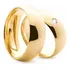 Par Aliança Noivado Casamento 9gr Ouro 18k Com Solitario
