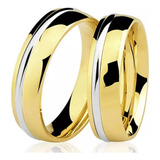 Par Aliancas Bodas Ouro