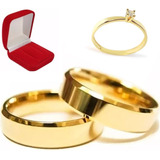 Par Alianças De Moedas Antiga Casamento Anel Moeda