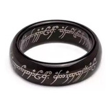 Par Alianças Senhor Dos Anéis Tungstênio Preto Oferta