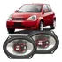 Par Alto Falante 5x7 Porta Ford Ka Bravox 100w Oval Triaxial