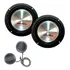 Par Alto Falante 6 Pol Mid Bass Unlike Unf 61 + Mini Tweeter Cor Preto