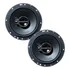 Par Alto Falante 6pol 120rms O Par Triaxial Linha Aurum A6 T Hurricane Preto