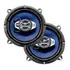 Par Alto Falante Hurricane Quadraxial 5'' Fluence 2011 Cor Azul
