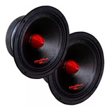 Par Alto Falante Medio Grave 6 Polegadas Unf66 200rms 4 Ohms