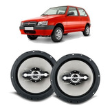 Par Alto Falante Portas Dianteira Fiat Uno Mille Fire Way