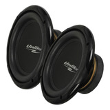 Par Alto Falante Subwoofer Grave 8 Polegadas 160 Wrms 4 Ohms