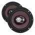Par Alto Falante Triaxial Bravox 6 Pol Tr6 P 140wrms Bravox Cor Preto