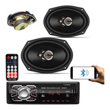 Par Alto Falantes 6x9 + Rádio Mp3 - Fiat Uno