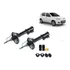 Par Amortecedor Diant + Kit Batente Fiat Novo Uno 2011-2018