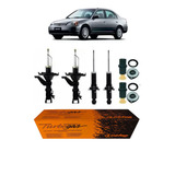 Par Amortecedor Diant Trasei Kit Civic 2003 A 2005 Cofap