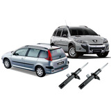 Par Amortecedor Diantei Peugeot 207 2009 2010 2011 2012 2013