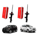 Par Amortecedor Dianteiro Kit Coxim Kia Sportage 2012 2016
