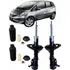 Par Amortecedor Dianteiro + Kit Coxim Novo Honda Fit 2012