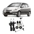 Par Amortecedor + Kit + Bieleta Honda Fit 2003 Até 2008