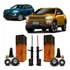 Par Amortecedor + Kit Dianteiro Jeep Compass 2017 2019 2020