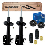 Par Amortecedor Monroe Dianteiro Kits Coxim Sampel Etios