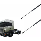 Par Amortecedor Tampa Bagageiro Lateral Para Scania Serie 4