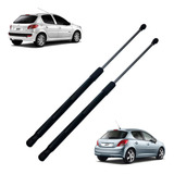 Par Amortecedor Tampa Traseira Porta Malas Peugeot 206 207