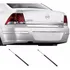 Par Amortecedor Tampa Traseira Vectra 2006 Em Diante Sedan