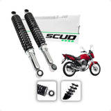 Par Amortecedor Tras Honda Cg titan 150 Fan125 Ano 2000 2015
