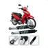 Par Amortecedor Traseiro Honda Biz 100 110 125   Pop 100 110