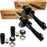 Par Amortecedores Dianteiros Monroe Kits Batentes Polo Fox