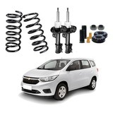 Par Amortecedores Kits Molas Dianteiras Spin 2012 A 2023