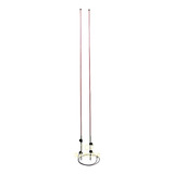 Par Antena Caminhão 100 Fibra Universal