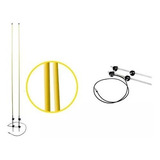 Par Antena Lateral Fibra Caminhão Mb 1113 608 1114 1518 2013