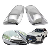 Par Aplique Capa Retrovisor Cromado Corolla Cross 2021 2022