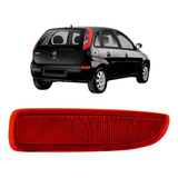Par Aplique Defletor Parachoque Traseiro Corsa 03 07 12 Rubi