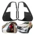 Par Aplique Lanterna Traseira Hilux Srx 2021 2022 2024 Preto