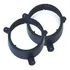 Par Aro Adaptador Alto Falante Gol G2 G3 G4 - 4 Portas Diant Cor Preto