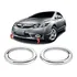 Par Aro Aplique Farol De Milha New Civic 2009 A 2011 Cromado