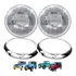 Par Aro Cromado + Farol Jeep / F75 / Rural / Willys