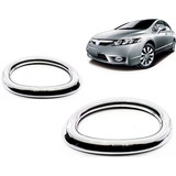 Par Aro Cromado Oval