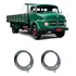 Par Aro Farol Caminhão Mb 1113 Vw Kombi Cromado Tremendao