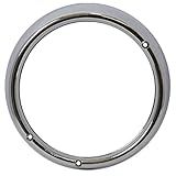 PAR ARO FAROL FUSCA 73 74 75 CROMADO 3 FUROS