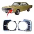 Par Aro Farol Moldura Grade Dodge Dart 69/72 Original 