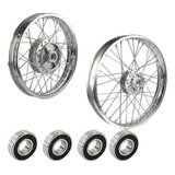 Par Aro Roda 4mm Cg Fan Titan 150 Freio Á Disco Rolamento 