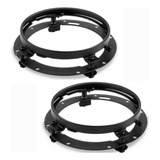 Par Aro Suporte Fusca Kombi Adaptador Farol Led 7 Polegadas