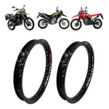 Par Aros Monaco Aero Folha Dupla Xtz Lander Tenere Xre Nfe
