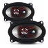 Par Auto Falante 4x6 Bravox 80w Rms Triaxial 2 Peças Som