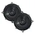 Par Auto Falante Automotivo Bomber Montadoras 5 - 100w Rms Cor Preto