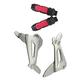 Par Bacalhau Pedaleira Cg Titan 150 2004 À 2008 Vermelho