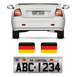Par Bandeiras Alemanha Placa
