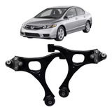 Par Bandeja Balança New Civic 2007 A 2011 Com Pivo Completa