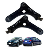 Par Bandeja Inferior Com Pivô Peugeot 208 2013 A 2022